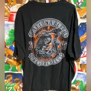 Daytona Beach Biketoberfest Motorcycle Teeshirt